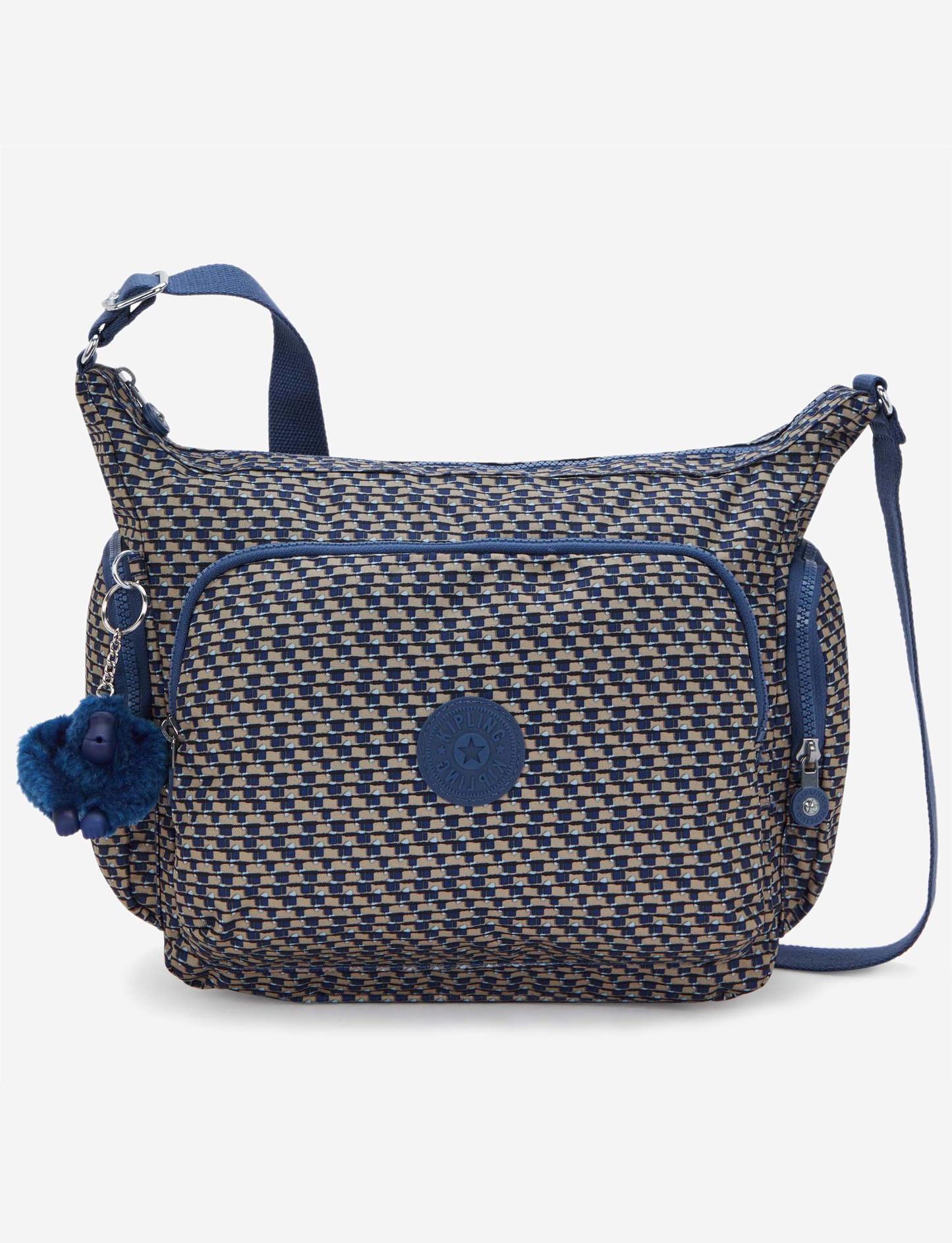 KIPLING Gabb Blue on Wire Large crossbody I6525-9PC