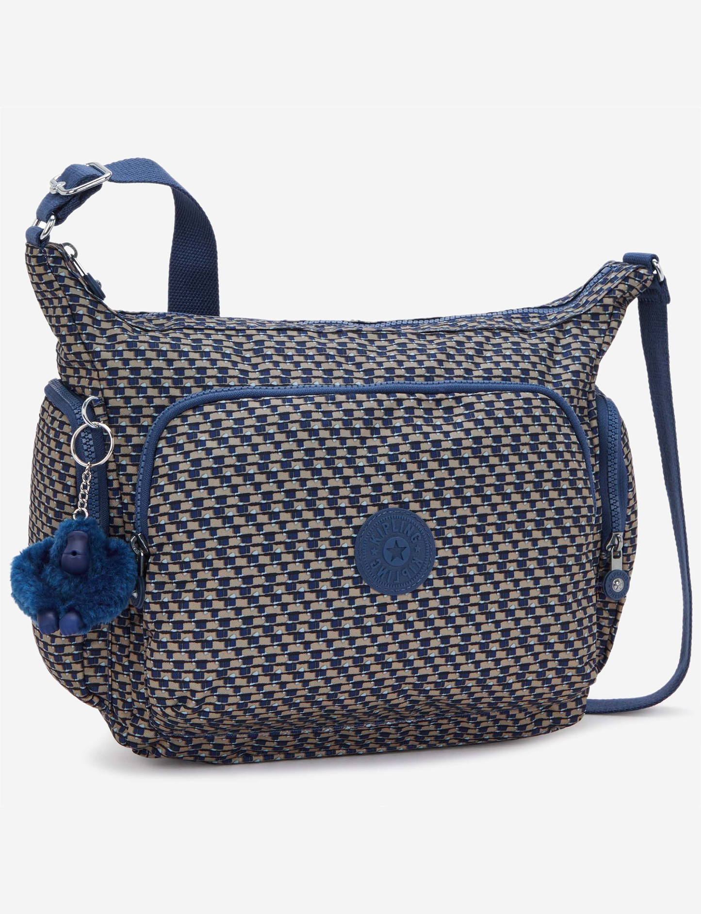 KIPLING Gabb Blue on Wire Large crossbody I6525-9PC