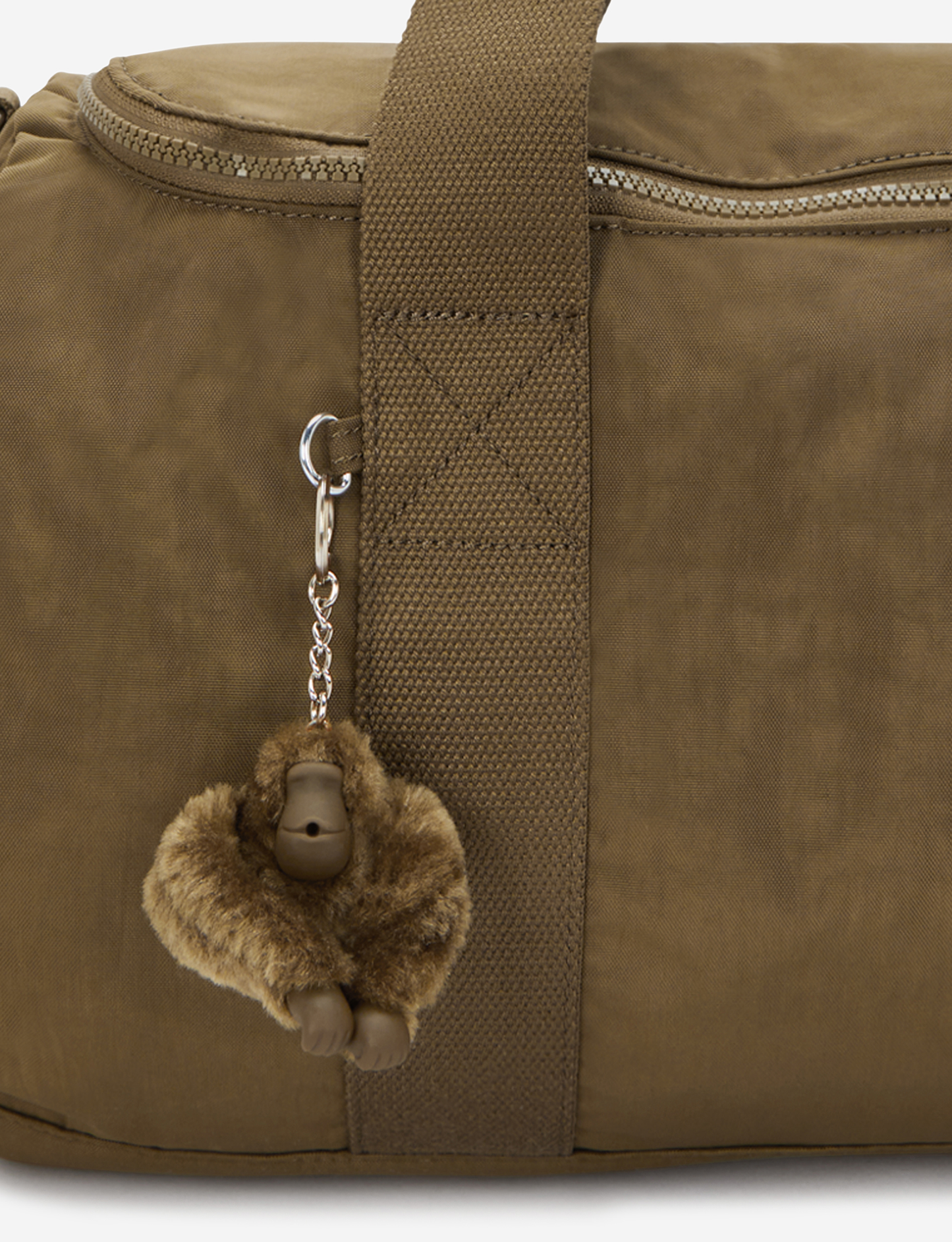 KIPLING Argus S Smooth Khaki Small weekender I6810-1NA