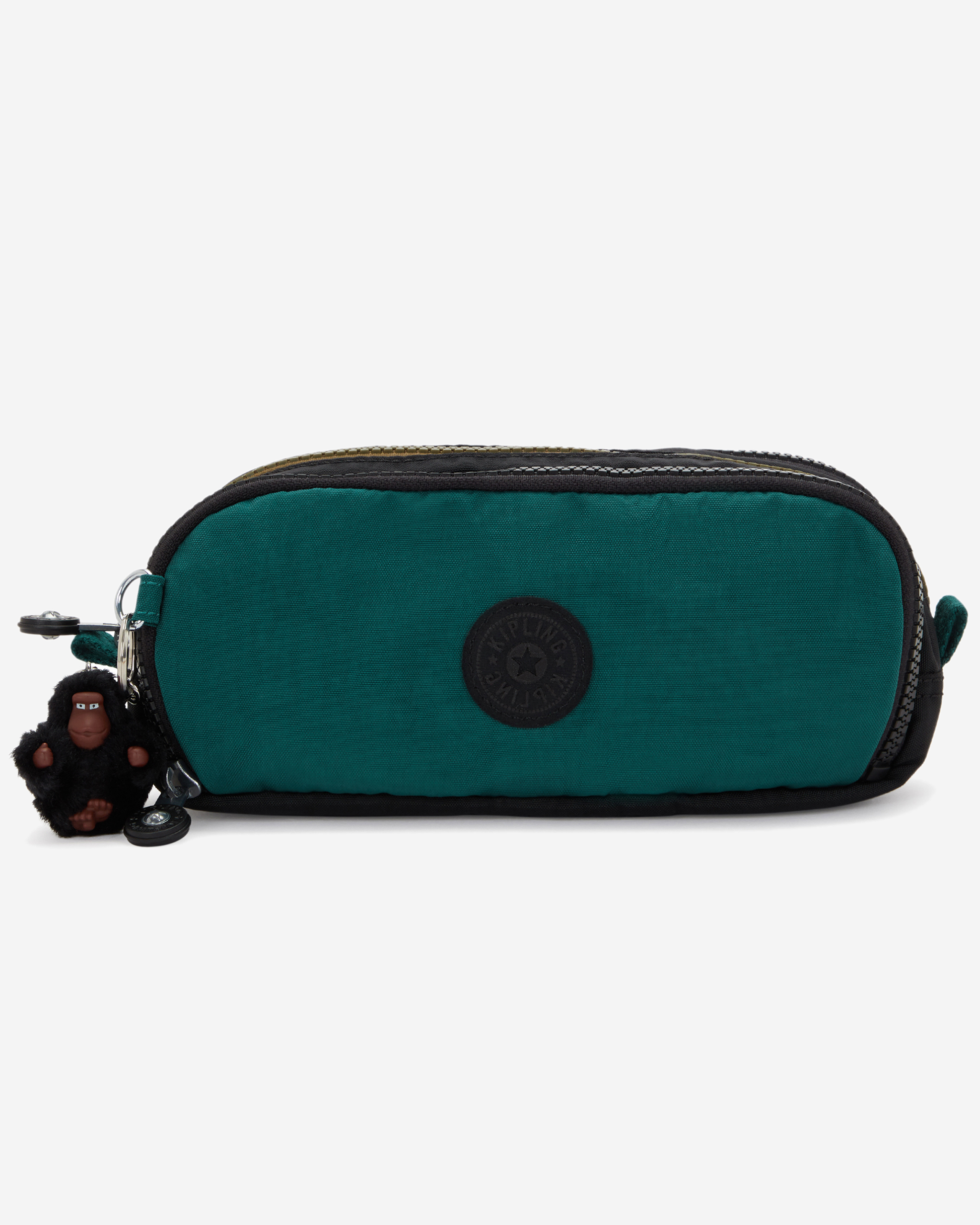 Kipling  Gitroy Black Khaki Bl Large Pencase 13564-5FY