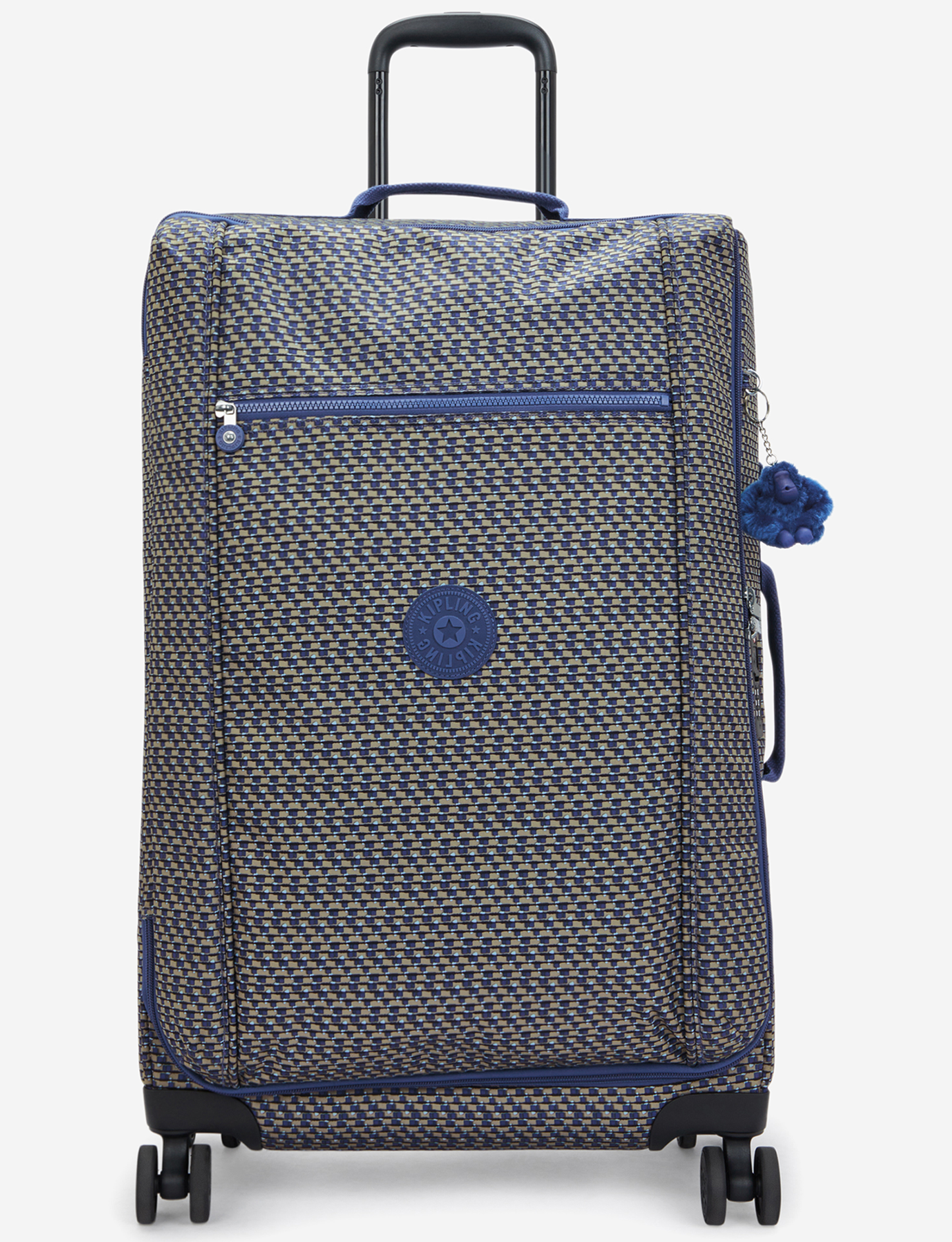 KIPLING Jet M Blue on Wire Medium wheeled luggage I9613-9PC