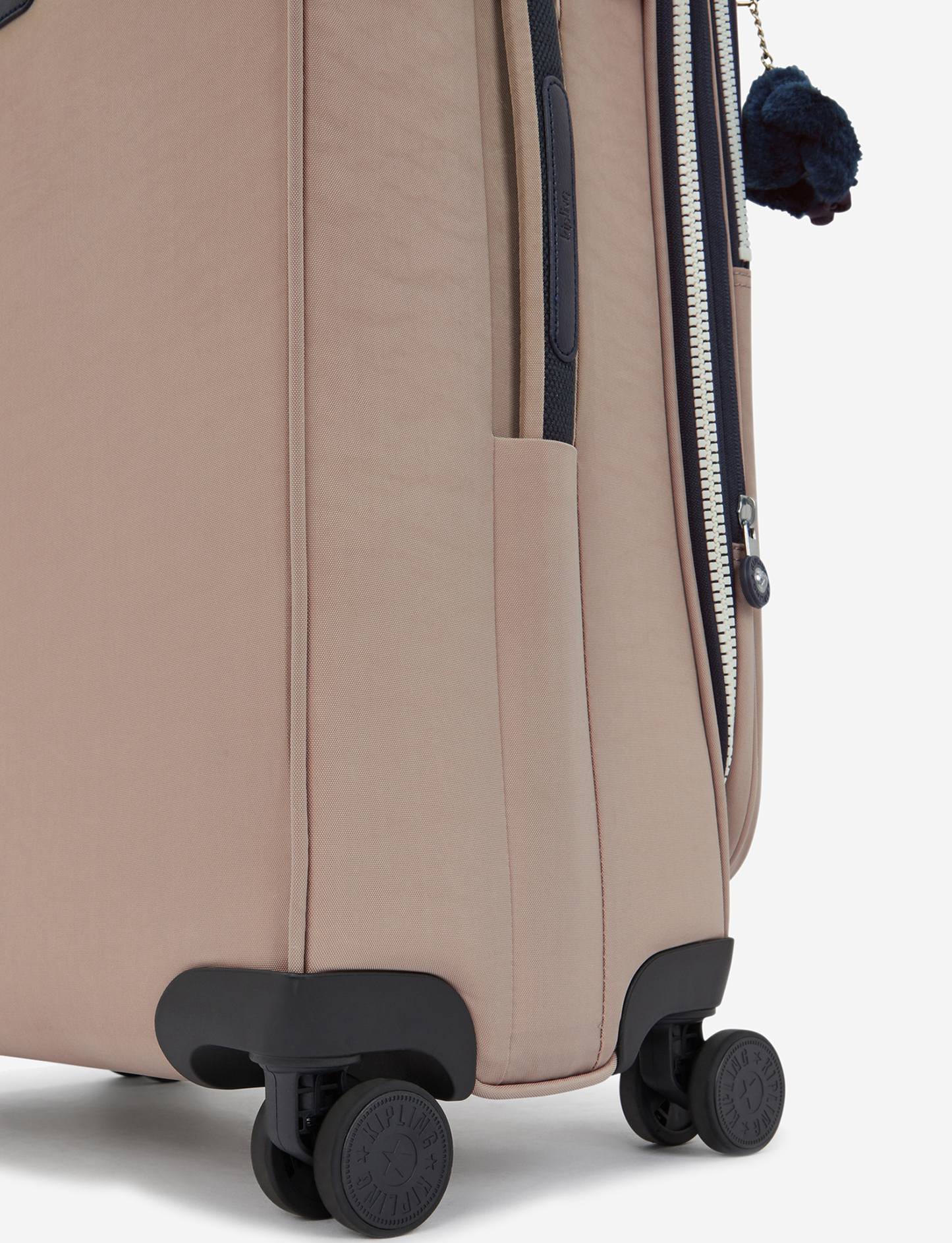 KIPLING New Youri Spin M Soft Taupe C Medium expandable wheeled luggage I7706-7ML