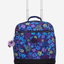 Kipling  New Storia S Dark Flwr Stamp Medium Wheeled Bag I8671-4FM