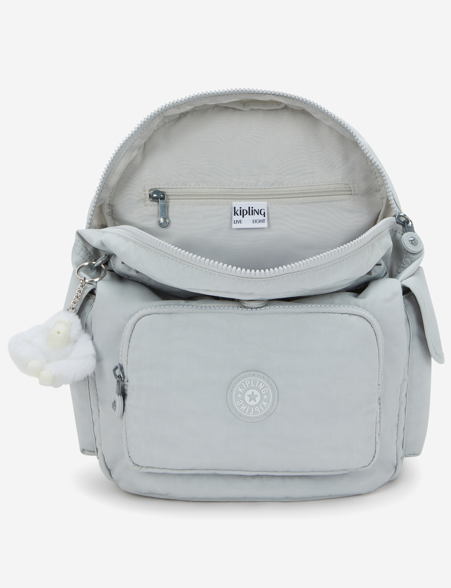 KIPLING City Pack S Easy Grey Small backpack 15635-9RW