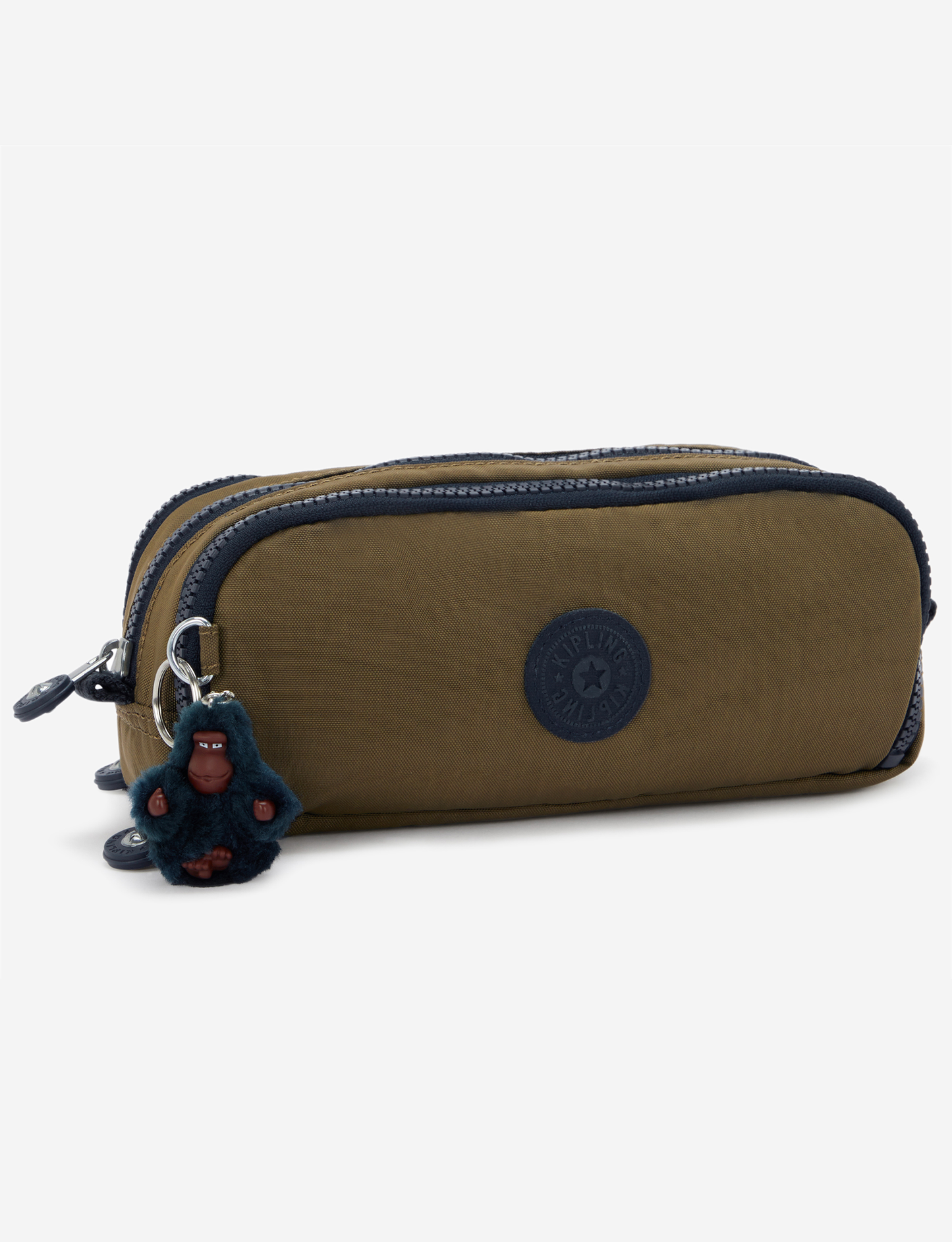 KIPLING Gitroy Treasure Green Large pencase 13564-1HW