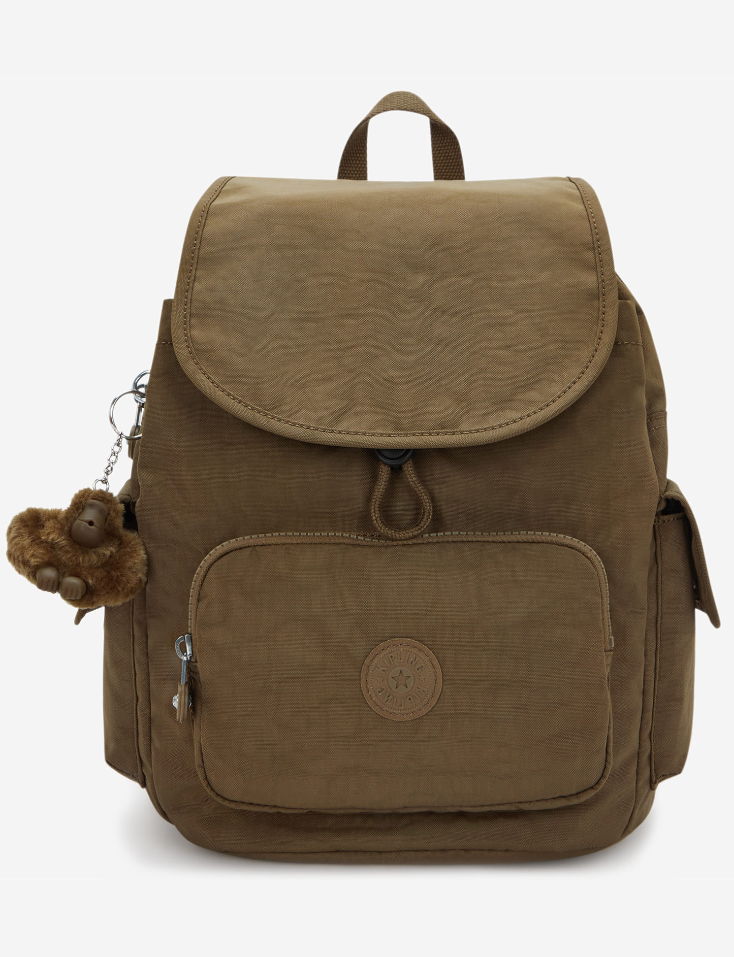 KIPLING City Pack S Smooth Khaki Small backpack 15635-1NA