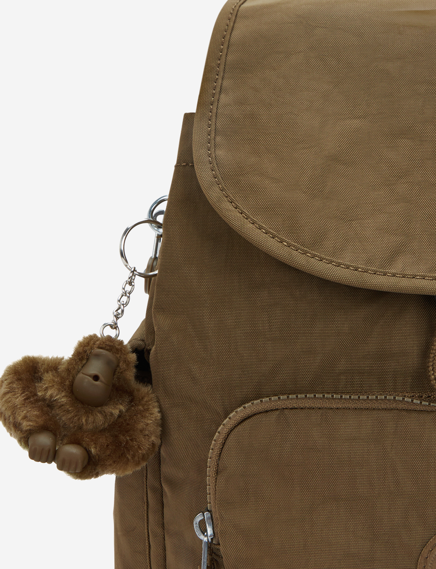 KIPLING City Pack S Smooth Khaki Small backpack 15635-1NA