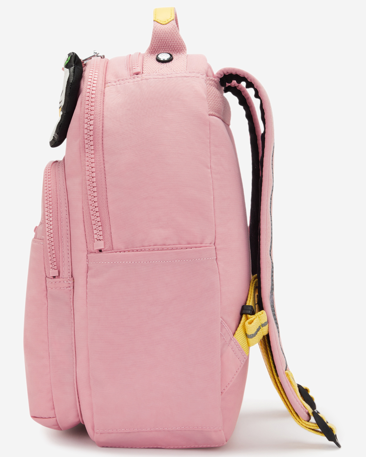 Kipling  Seoul S Pink Daisy Small Backpack (with Laptop Compartment) I5853-1MI