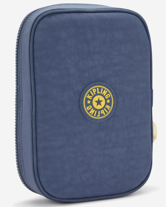 Kipling  100 Pens Window Dungaree Blue Large Pencase I9526-6MI