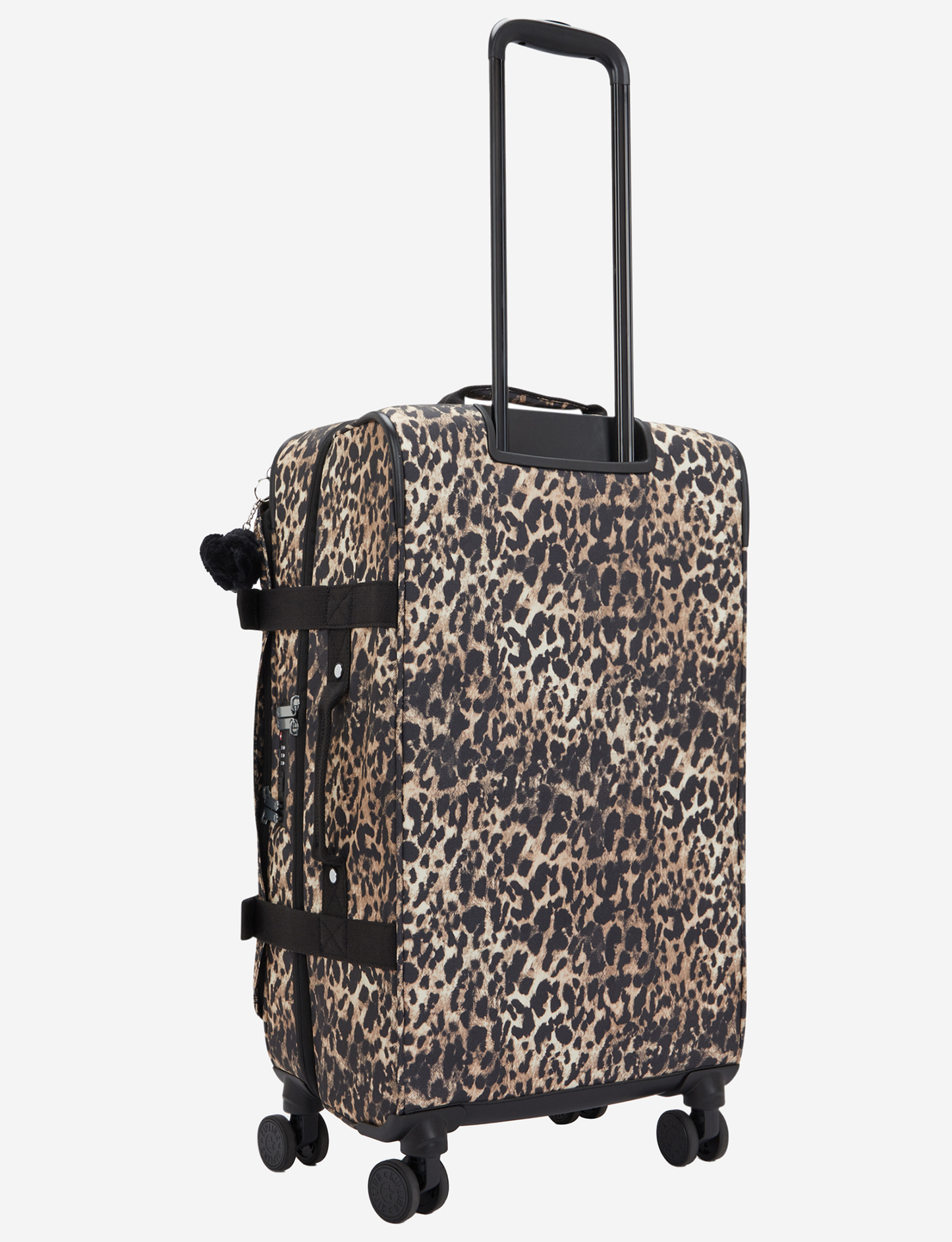 KIPLING Spontaneous M Wild Leopard Medium wheeled luggage I4556-6JP