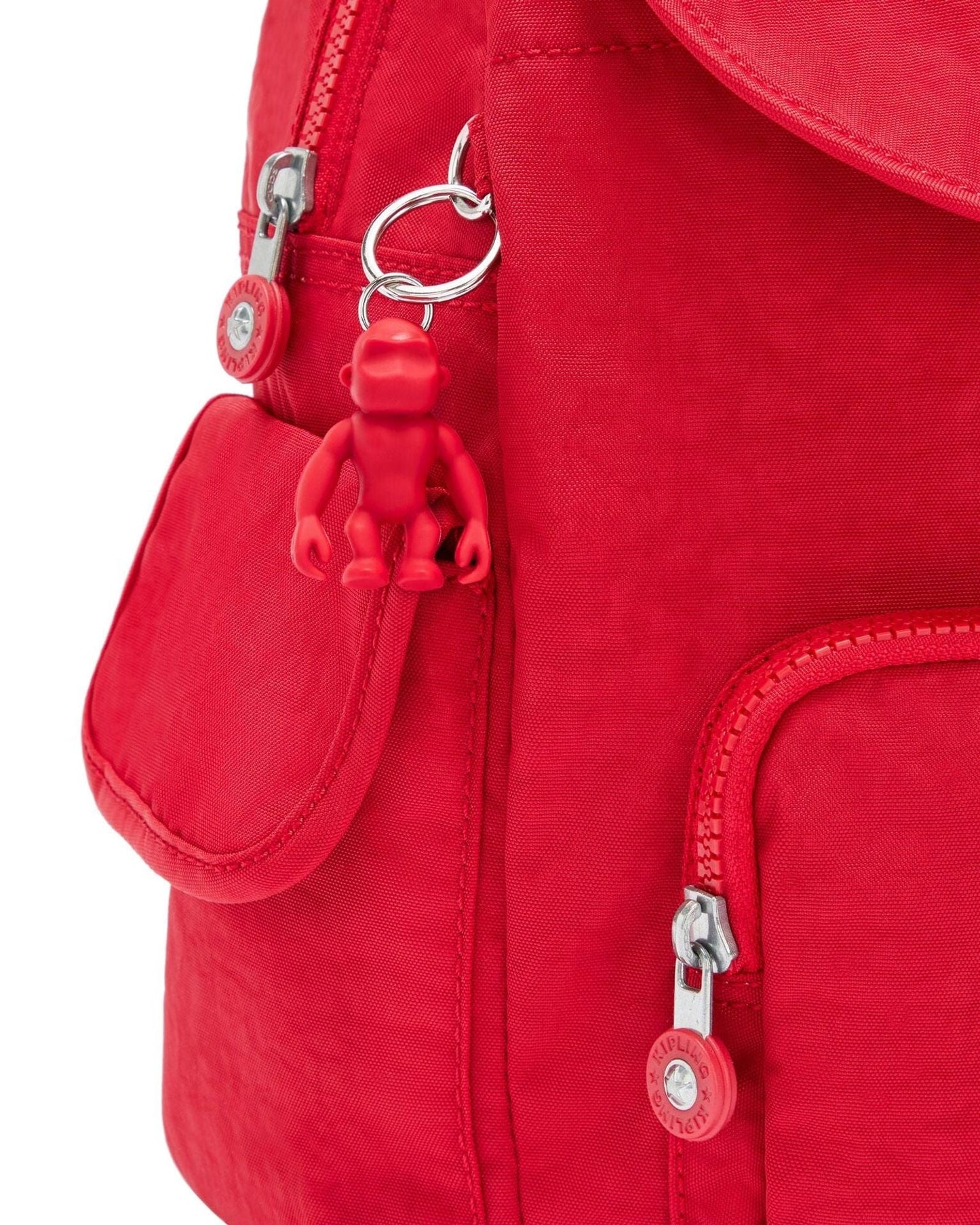 Kipling City Pack S Red Rouge Small Backpack C215635-Z33