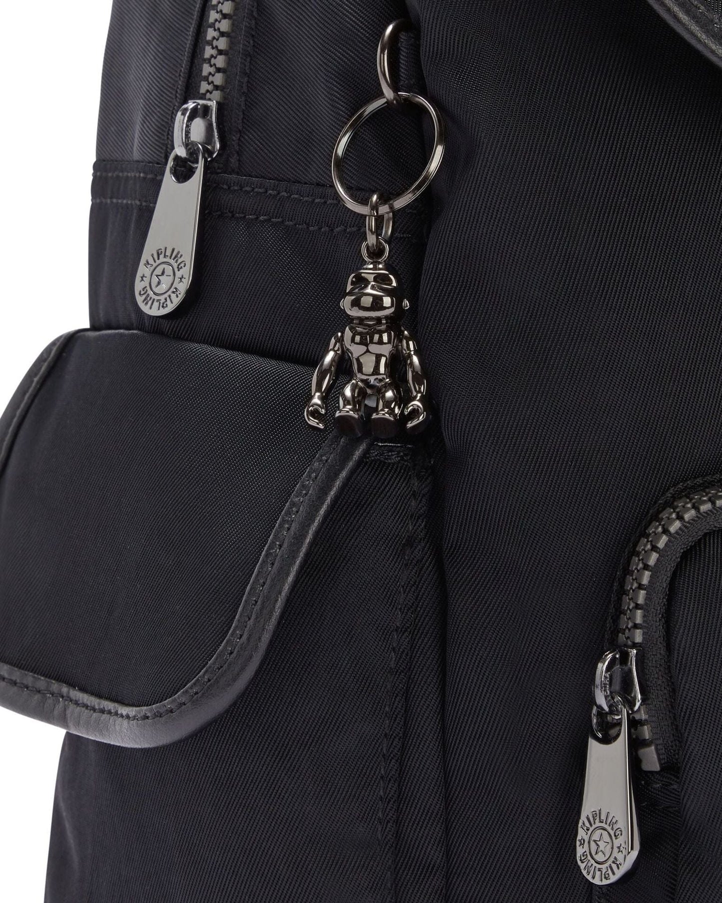 Kipling City Pack S Rich Black Small Backpack C2I2525-53F