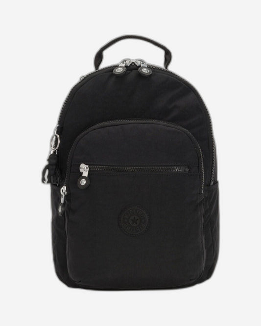 Kipling Seoul S Black Noir Small Backpack (With Tablet Compartment) I4082-P39