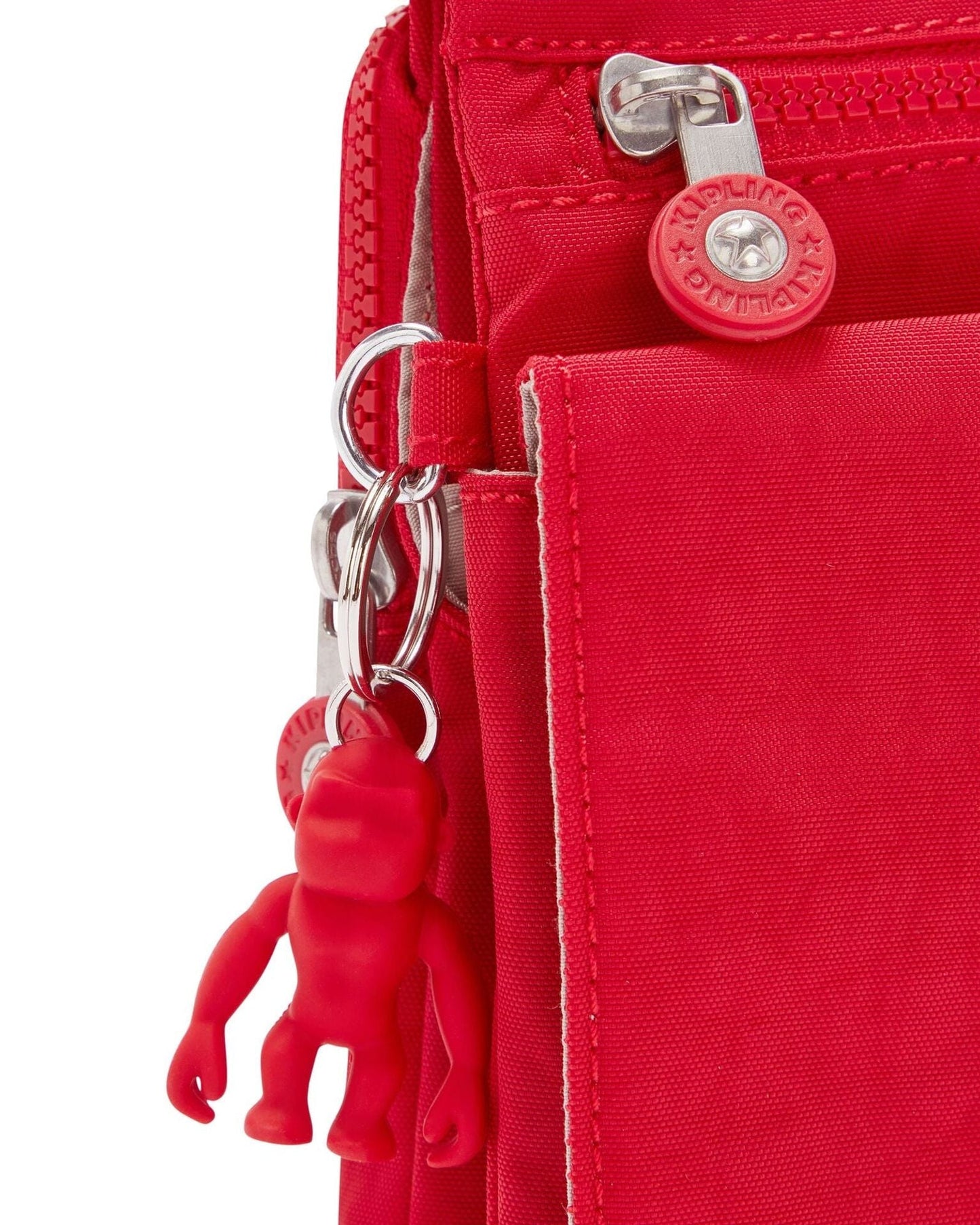 Kipling New Eldorado Red Rouge Small Crossbody Bag C2I7291-Z33