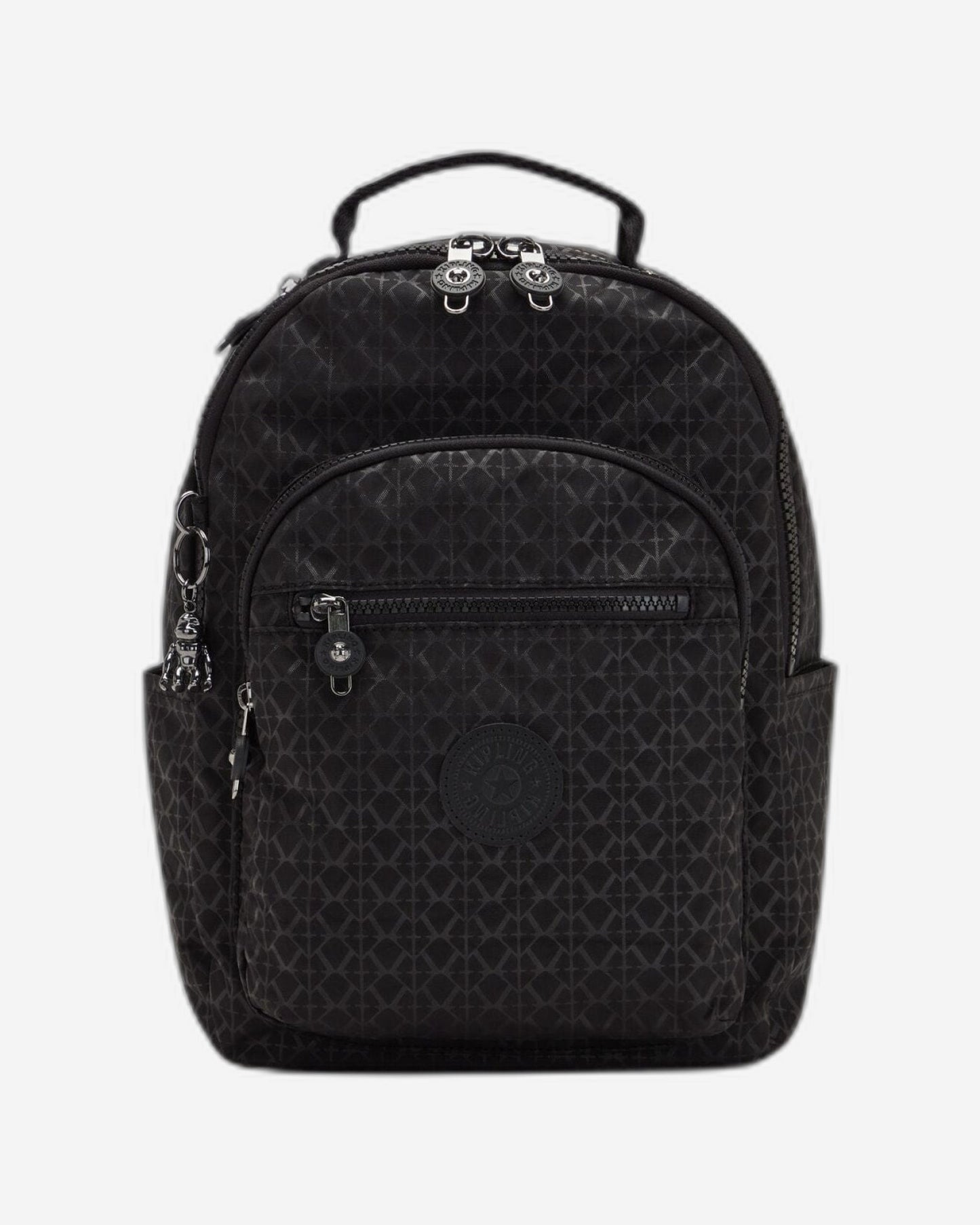 Kipling Seoul S Signature Emb Small Backpack (With Tablet Compartment) I3789-K59
