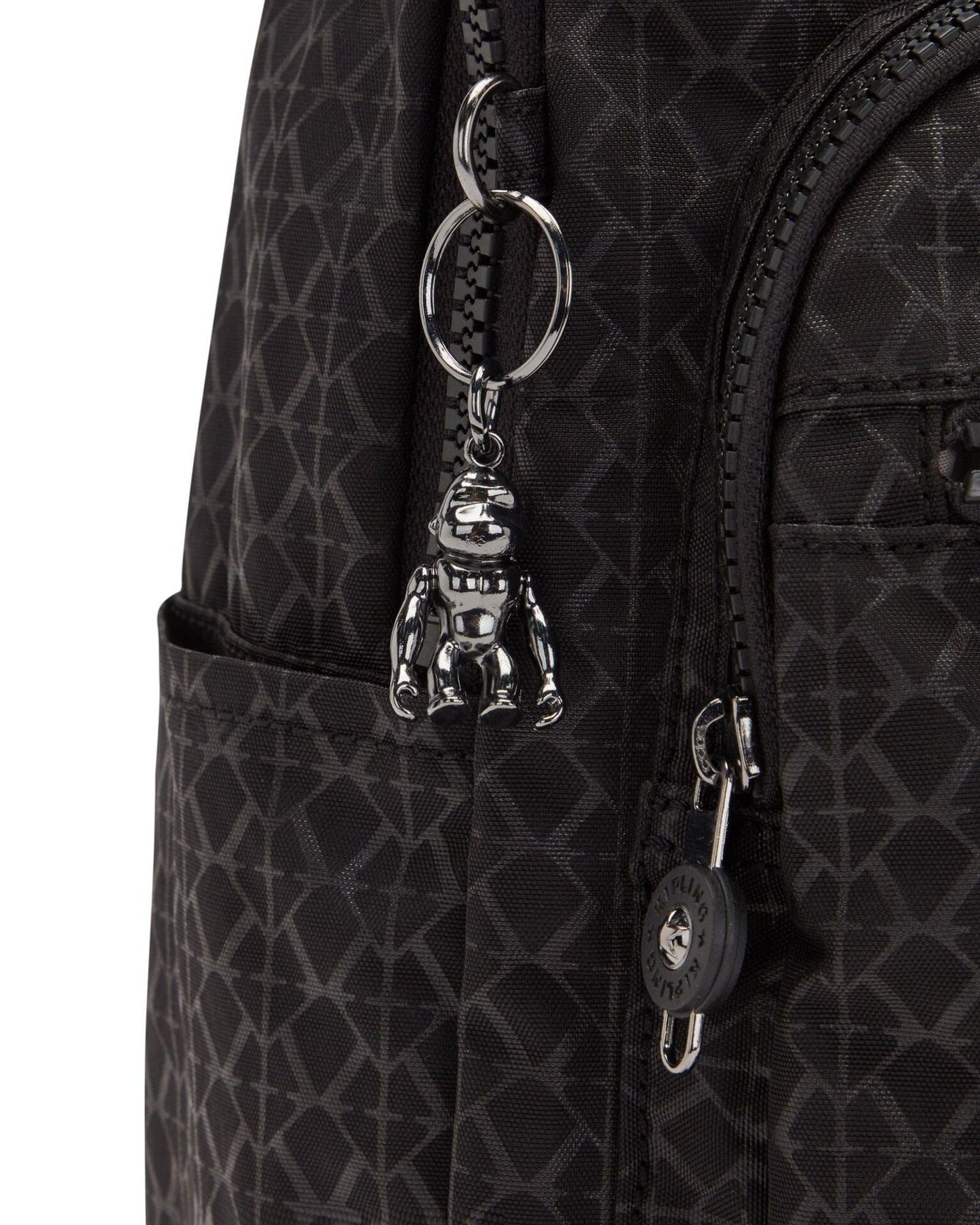 Kipling Seoul S Signature Emb Small Backpack (With Tablet Compartment) I3789-K59