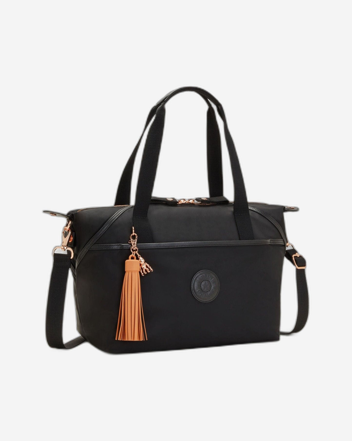 Kipling Art Organized Rose Black Large Tote Bag C2I4448-53H