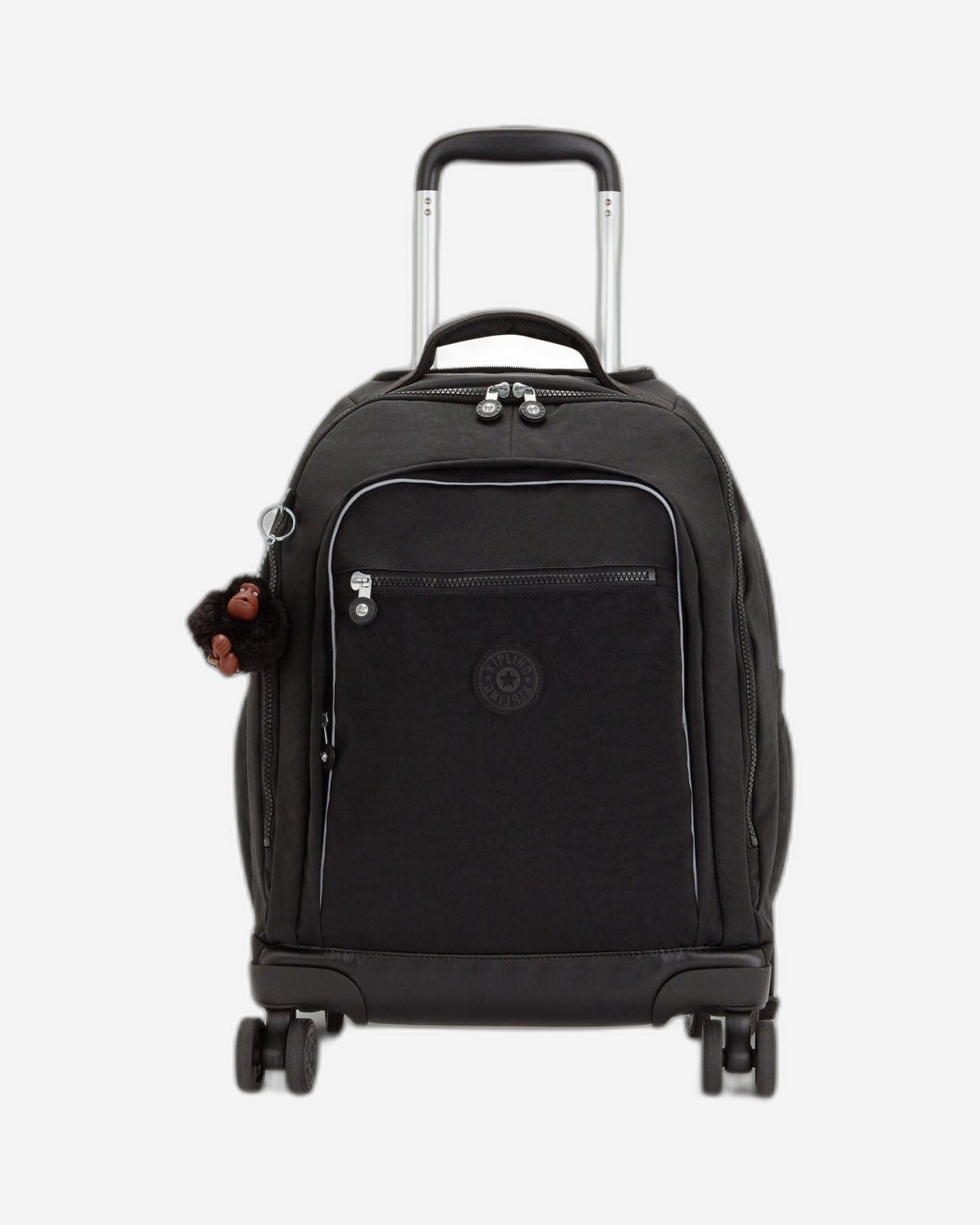 Kipling New Zea True Black Large Wheeled Backpack C2I5246-J99