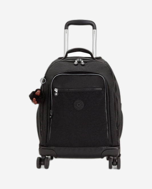 Kipling New Zea True Black Large Wheeled Backpack C2I5246-J99