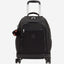 Kipling New Zea True Black Large Wheeled Backpack C2I5246-J99
