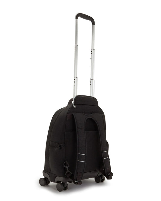 Kipling New Zea True Black Large Wheeled Backpack C2I5246-J99
