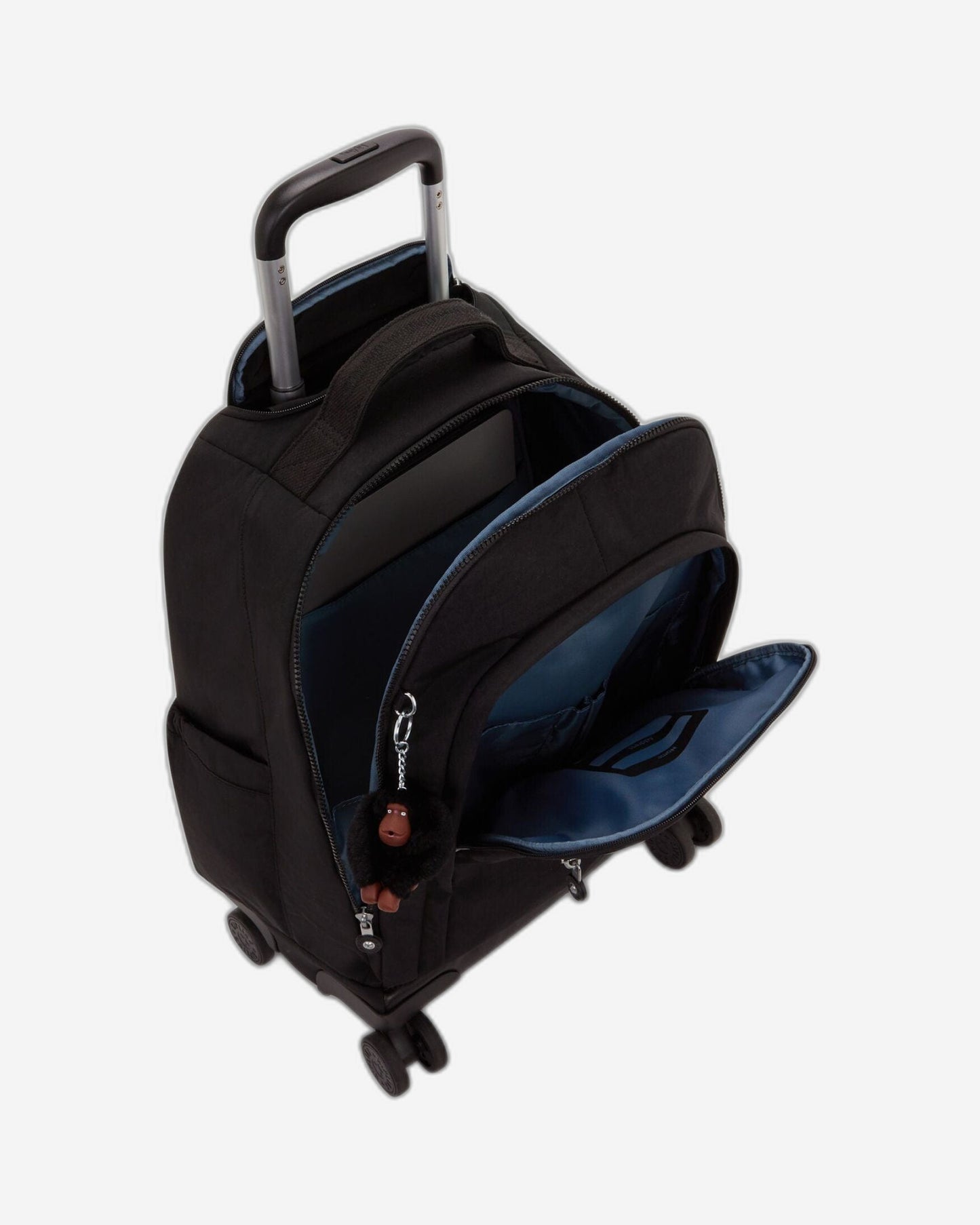 Kipling New Zea True Black Large Wheeled Backpack C2I5246-J99