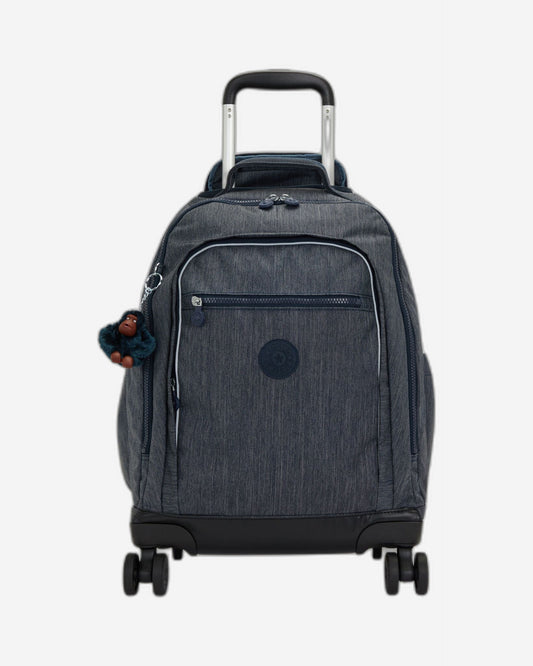 Kipling New Zea Marine Navy Large Wheeled Backpack C2I5635-58C