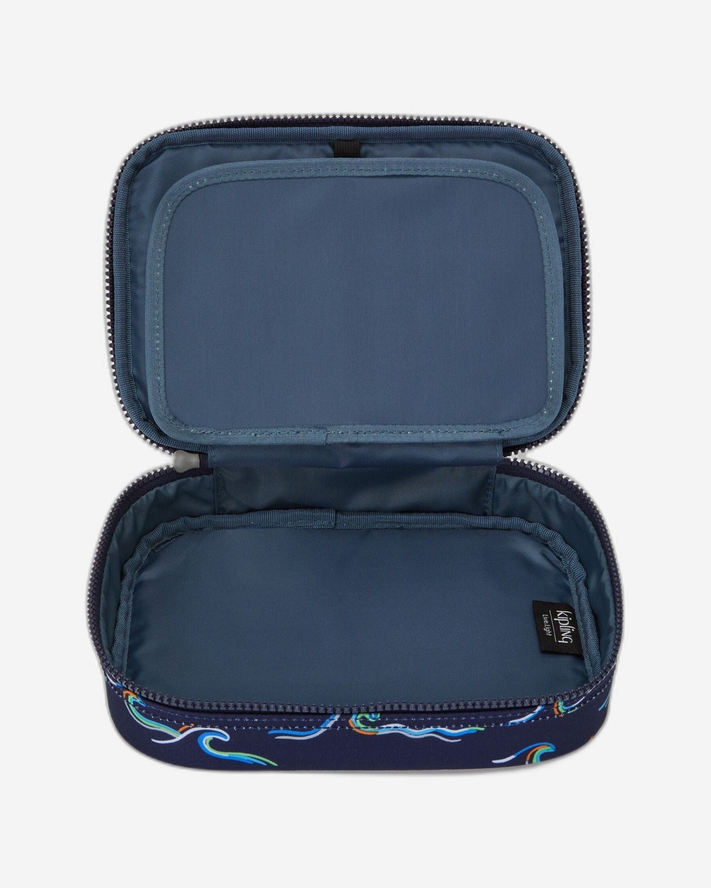 Kipling 100 Pens Fun Ocean Print Large Pencase C2I6002-W92
