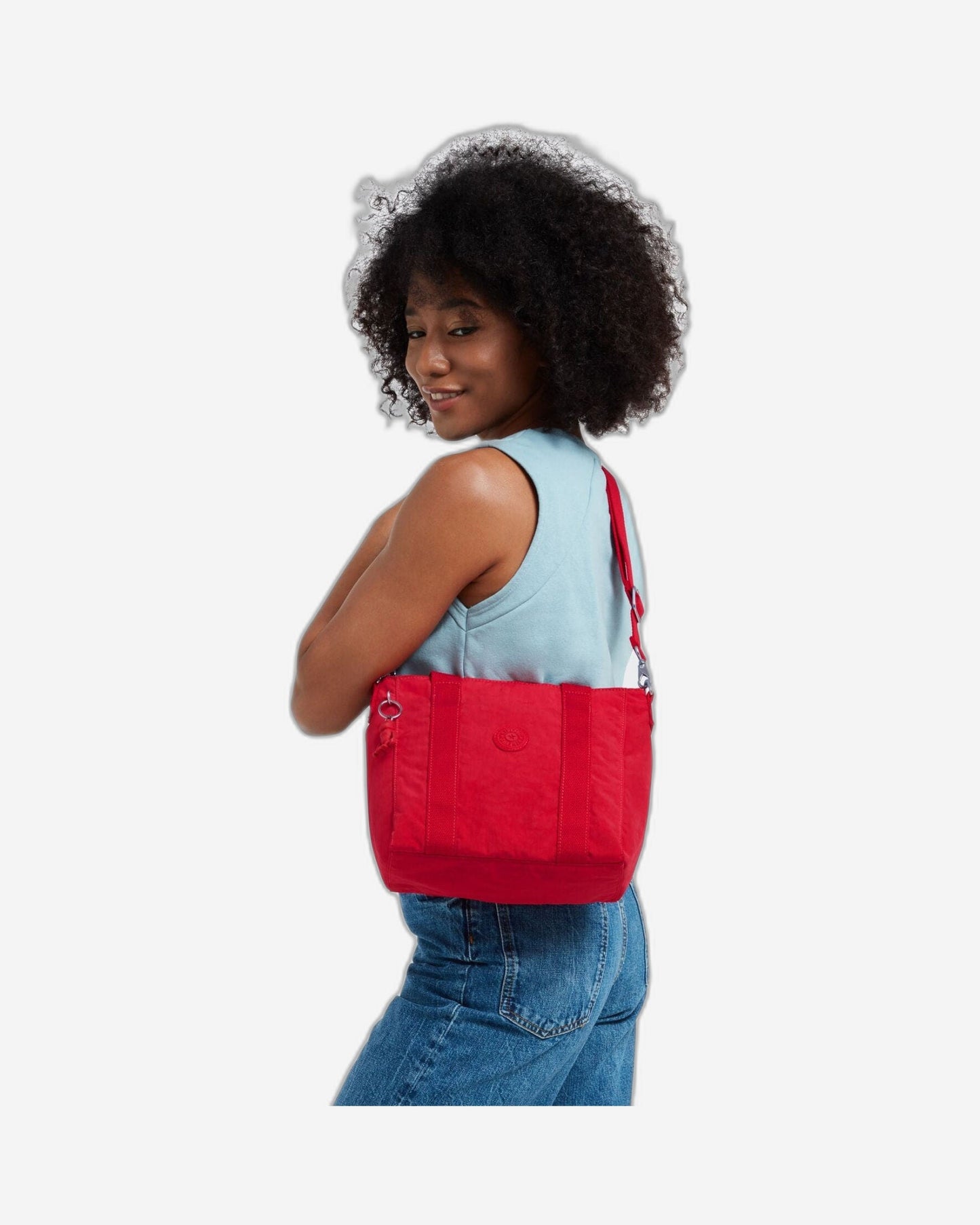 Kipling Asseni Mini Red Rouge Small Tote Bag C2I7149-Z33