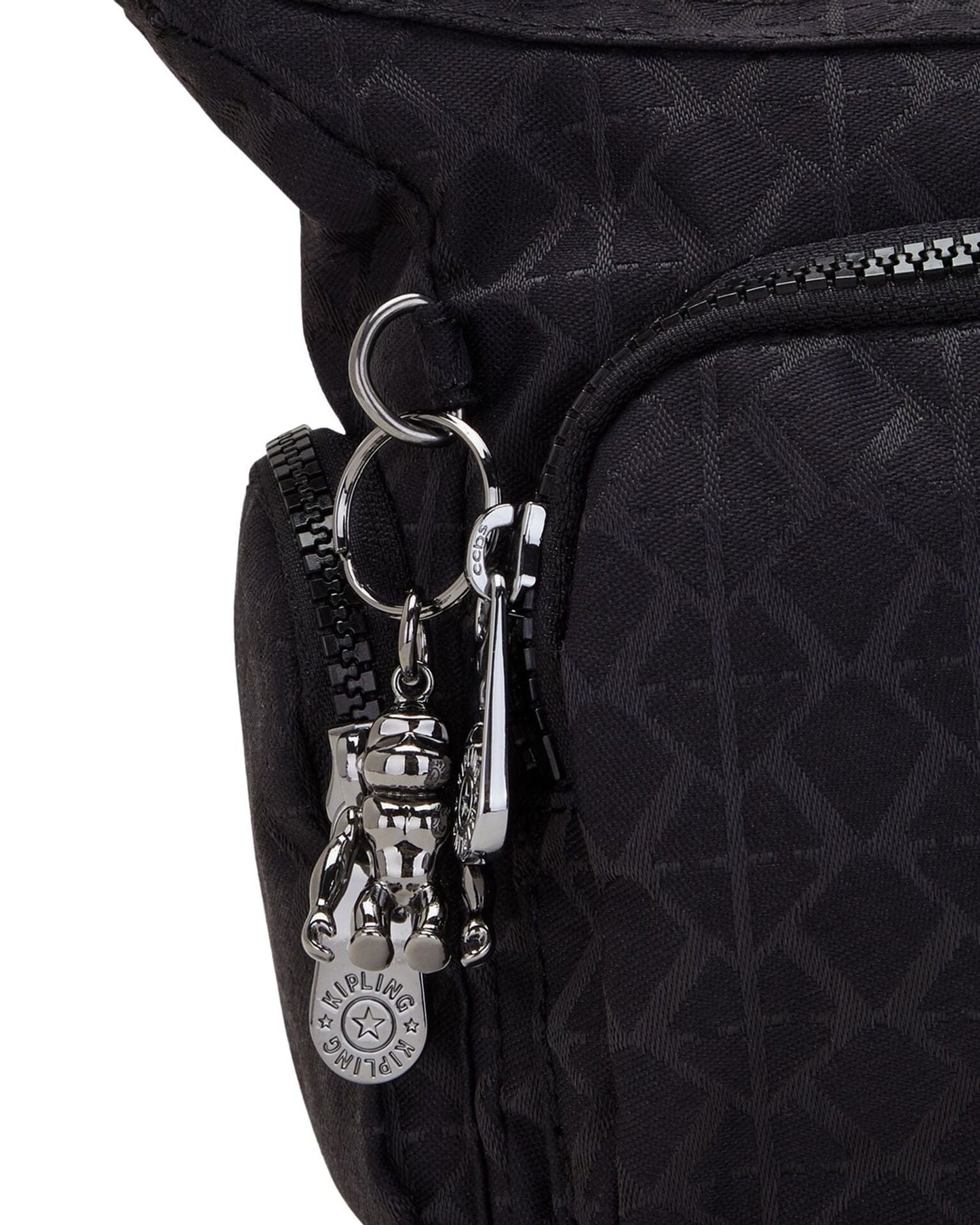 Kipling Gabbie Mini Signature Blk Q Small Crossbody Bag C2I7282-M34