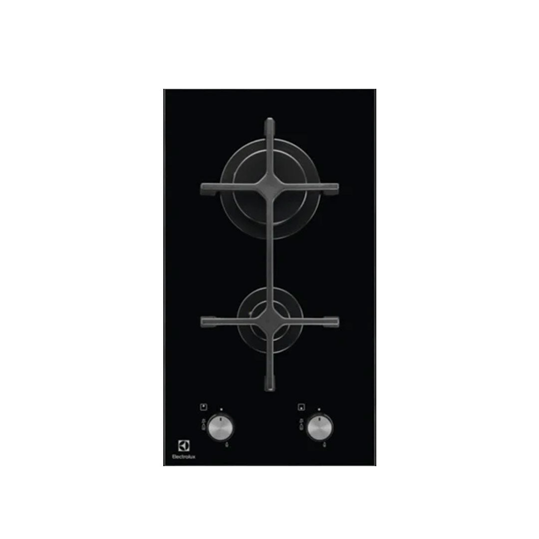Electrolux Built-In Gas Hob, Black - Egc3322Nok (Made In Italy)