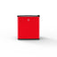 Hoover 62L Single Door Compact Refrigerator with Freezer Compartment - Mechanical Control, Adjustable Thermostat, 1 Removable Shelf, Defrost Feature, 1 Year Warranty,Red - HSD-K62-R
