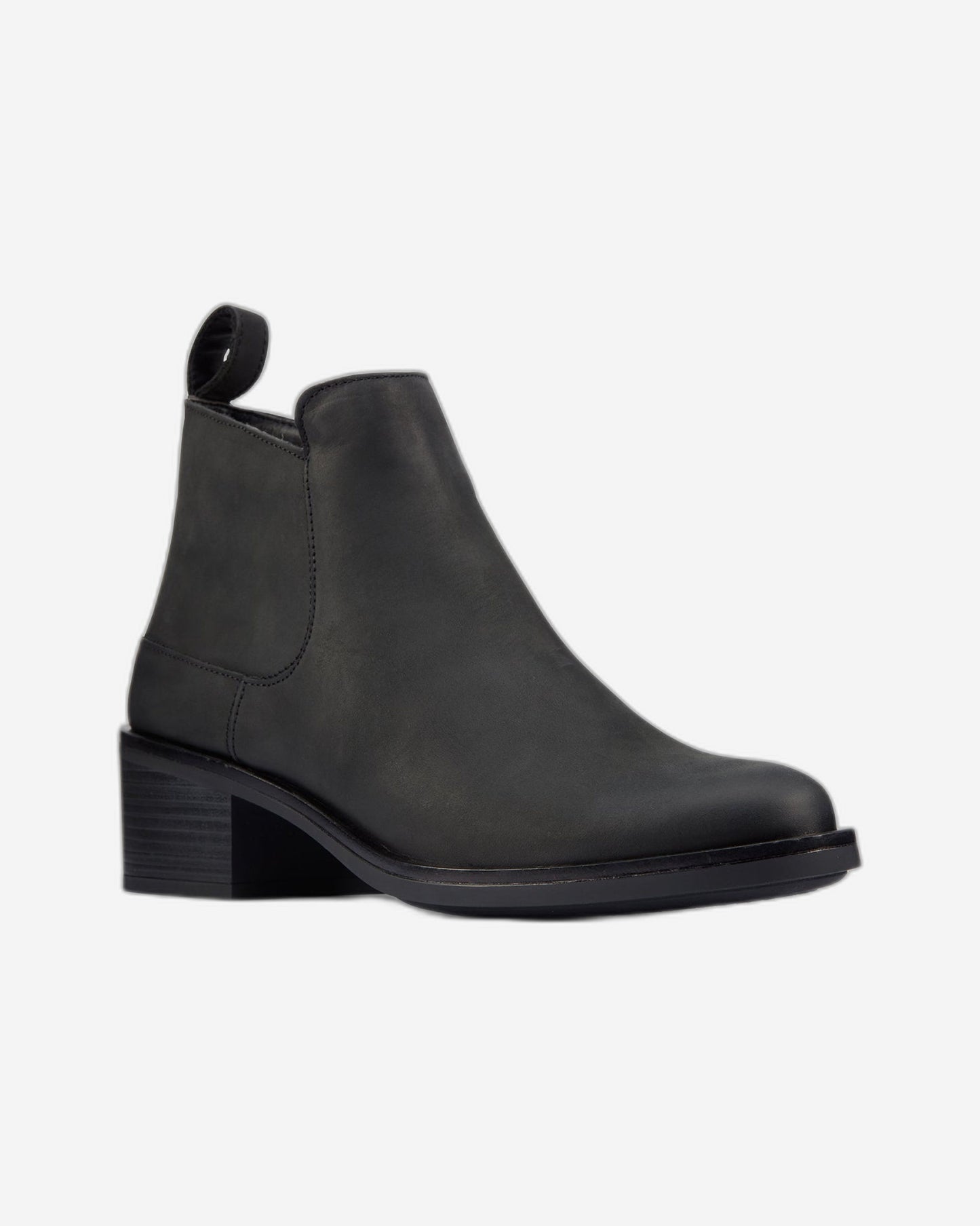 Clarks Memi Zip Boots (Wide Fit)