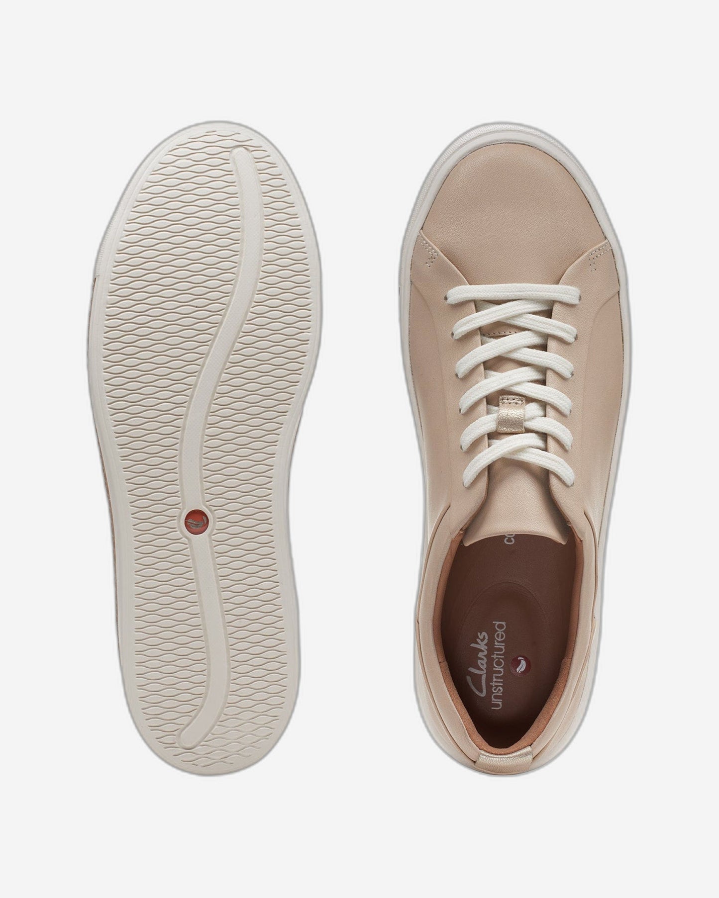 Clarks Un Maui Lace Shoes (Wide Fit)