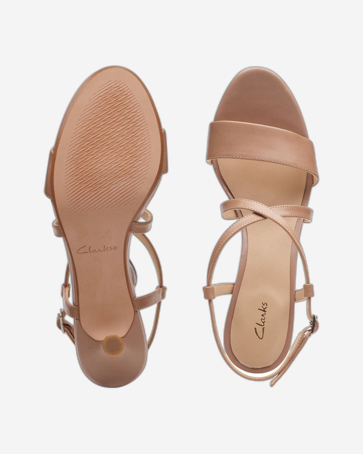 Clarks Amali Buckle Sandals (Standard Fit)