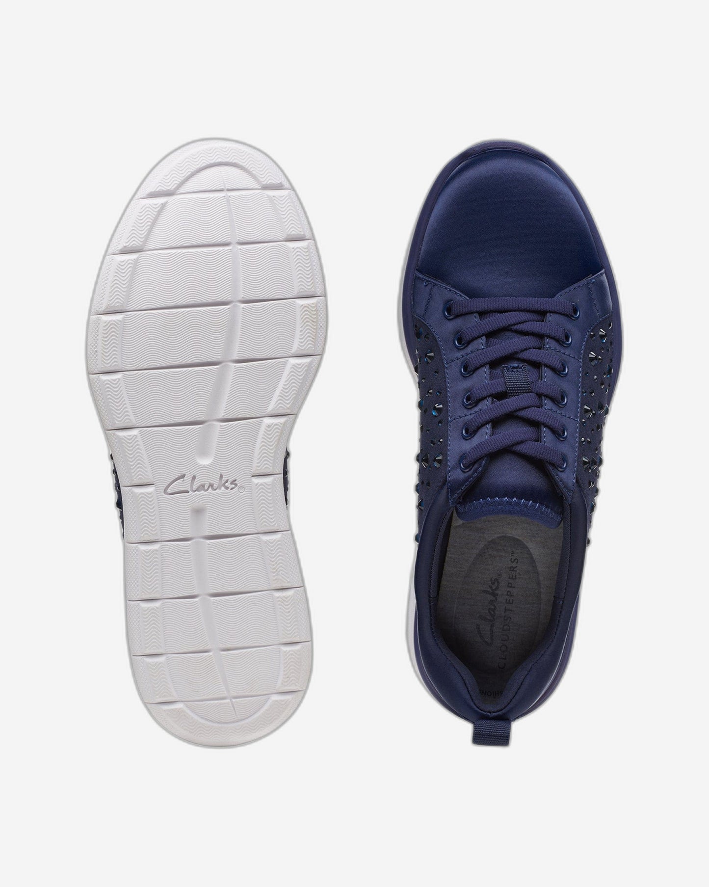 Clarks Ezera Ave Shoes (Wide Fit)