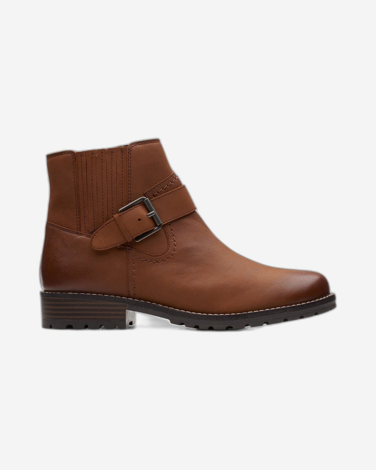 Clarks Clarkwell Strap Boots (Wide Fit)