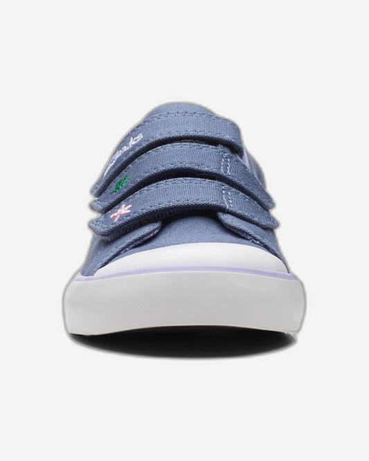 Clarks Girls Foxing Lo Kid. (Wide Fit)