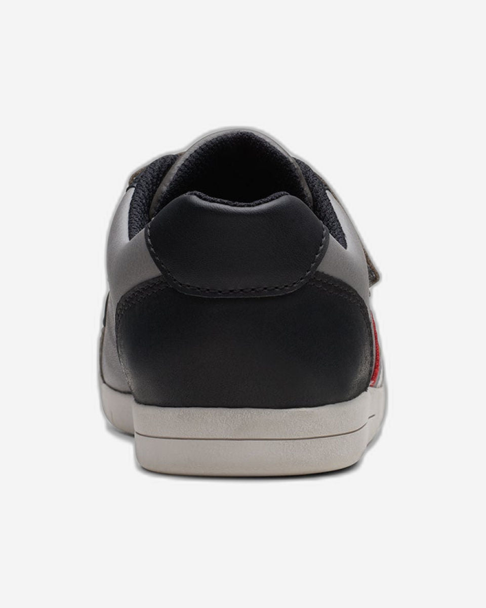 Clarks Boys Den Stripe Kid (Wide Fit)