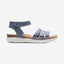 Clarks April Dove Sandals (Wide Fit)