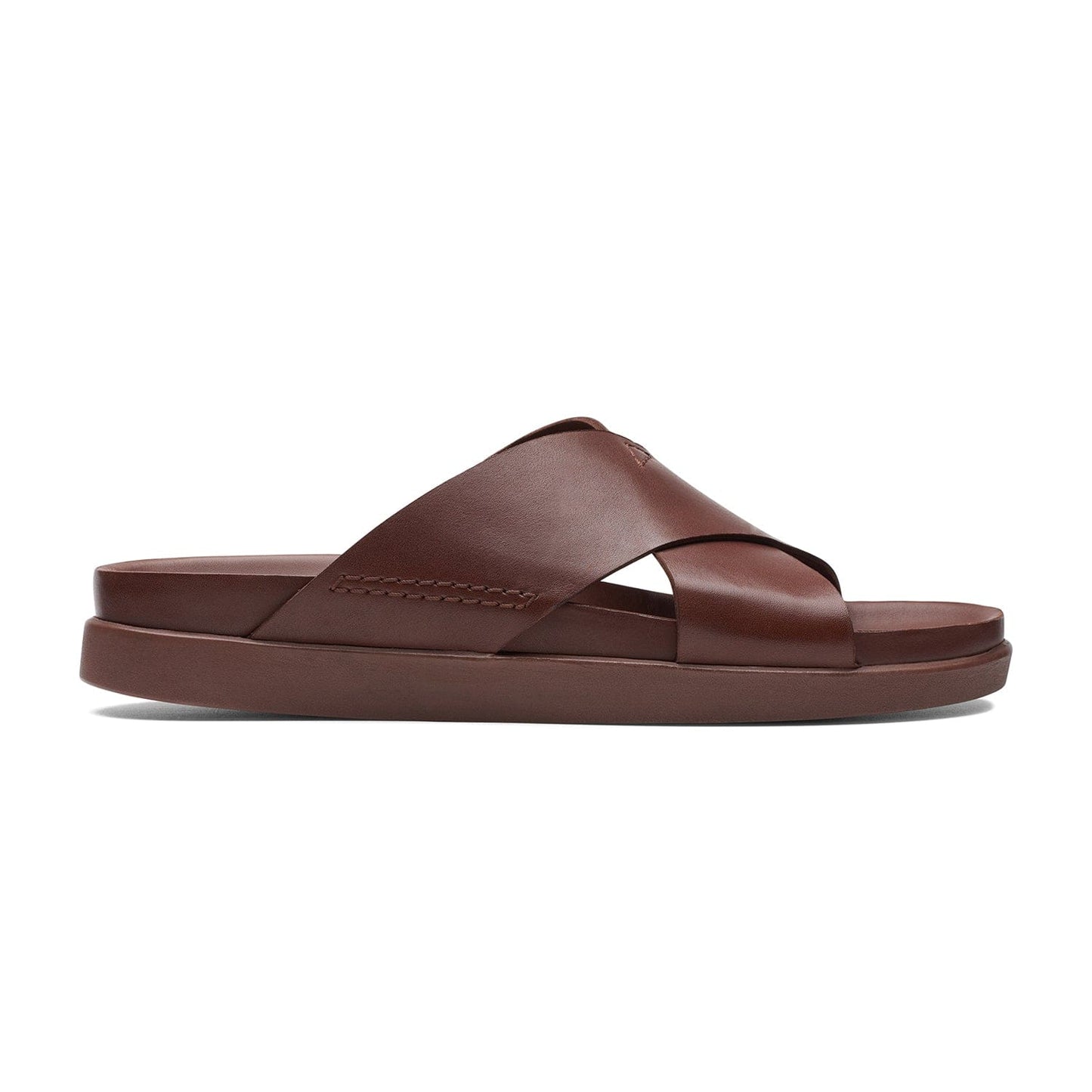 Clarks Sunder Wave Sandals - British Tan Lea - 261708807 - G Width (Standard Fit)