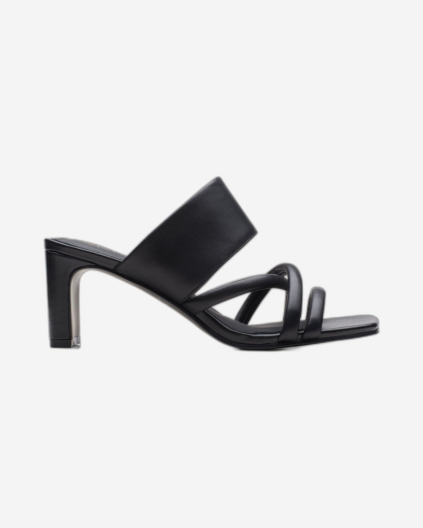 Clarks Seren65 Mule - Sandals - Black Leather (Standard Fit)