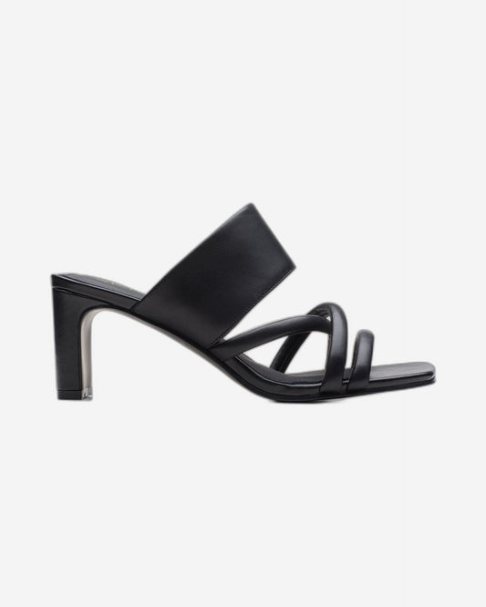 Clarks Seren65 Mule - Sandals - Black Leather (Standard Fit)