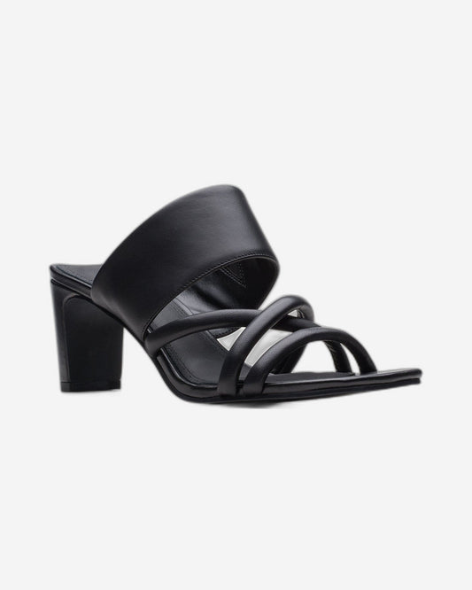 Clarks Seren65 Mule - Sandals - Black Leather (Standard Fit)