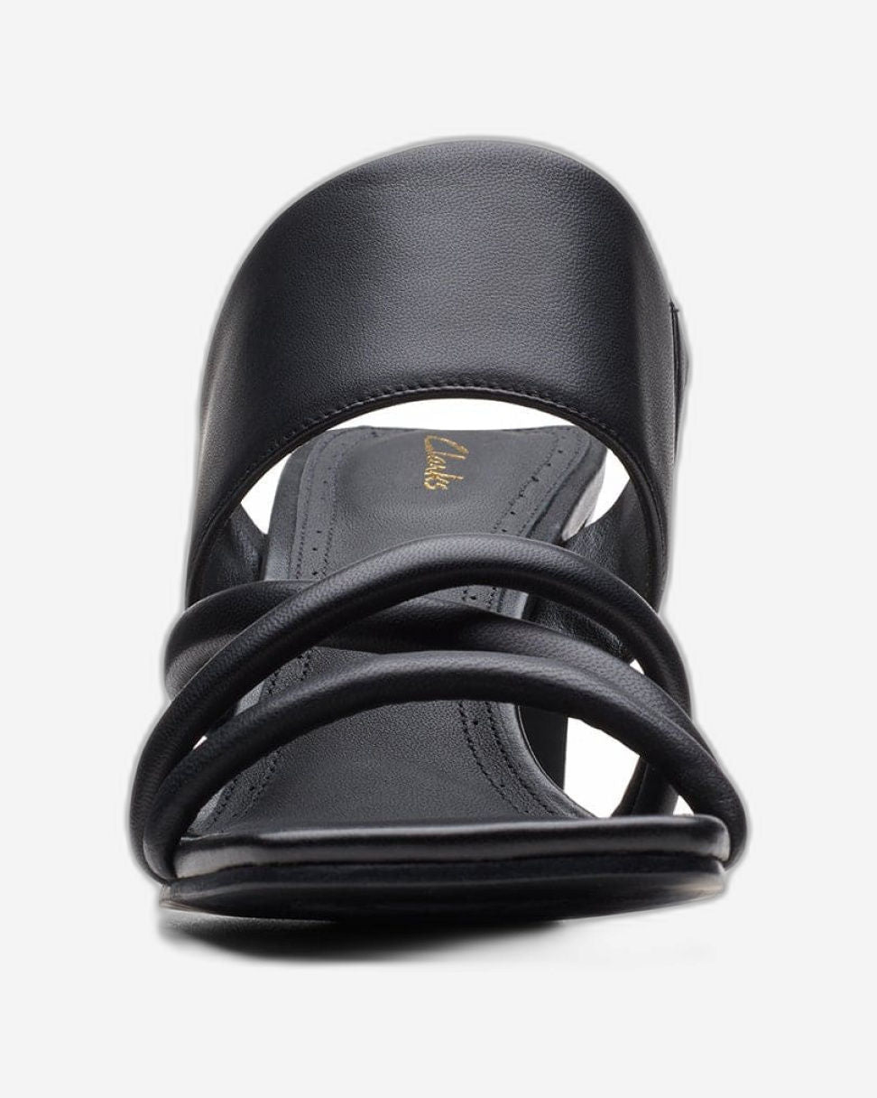 Clarks Seren65 Mule - Sandals - Black Leather (Standard Fit)