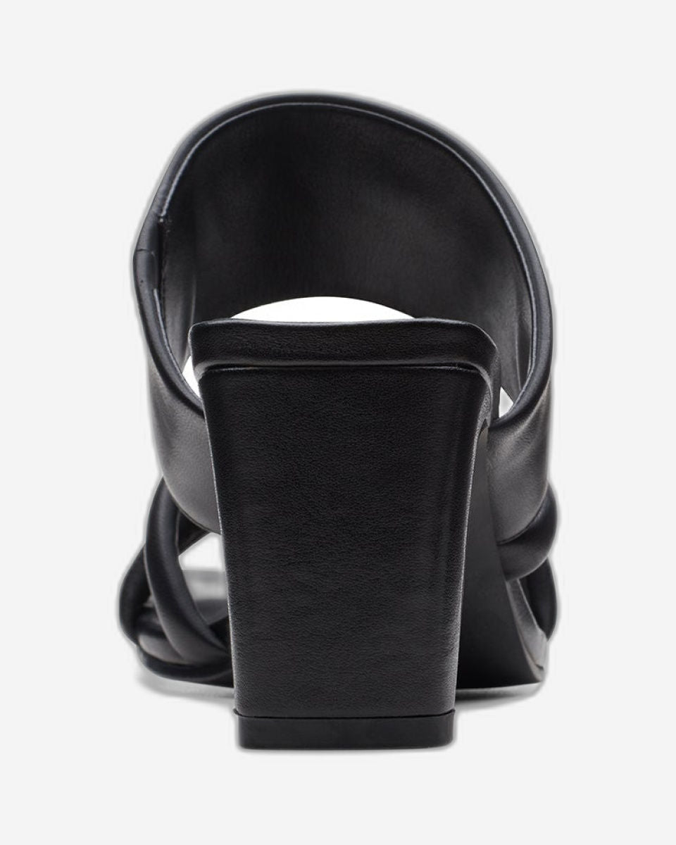 Clarks Seren65 Mule - Sandals - Black Leather (Standard Fit)