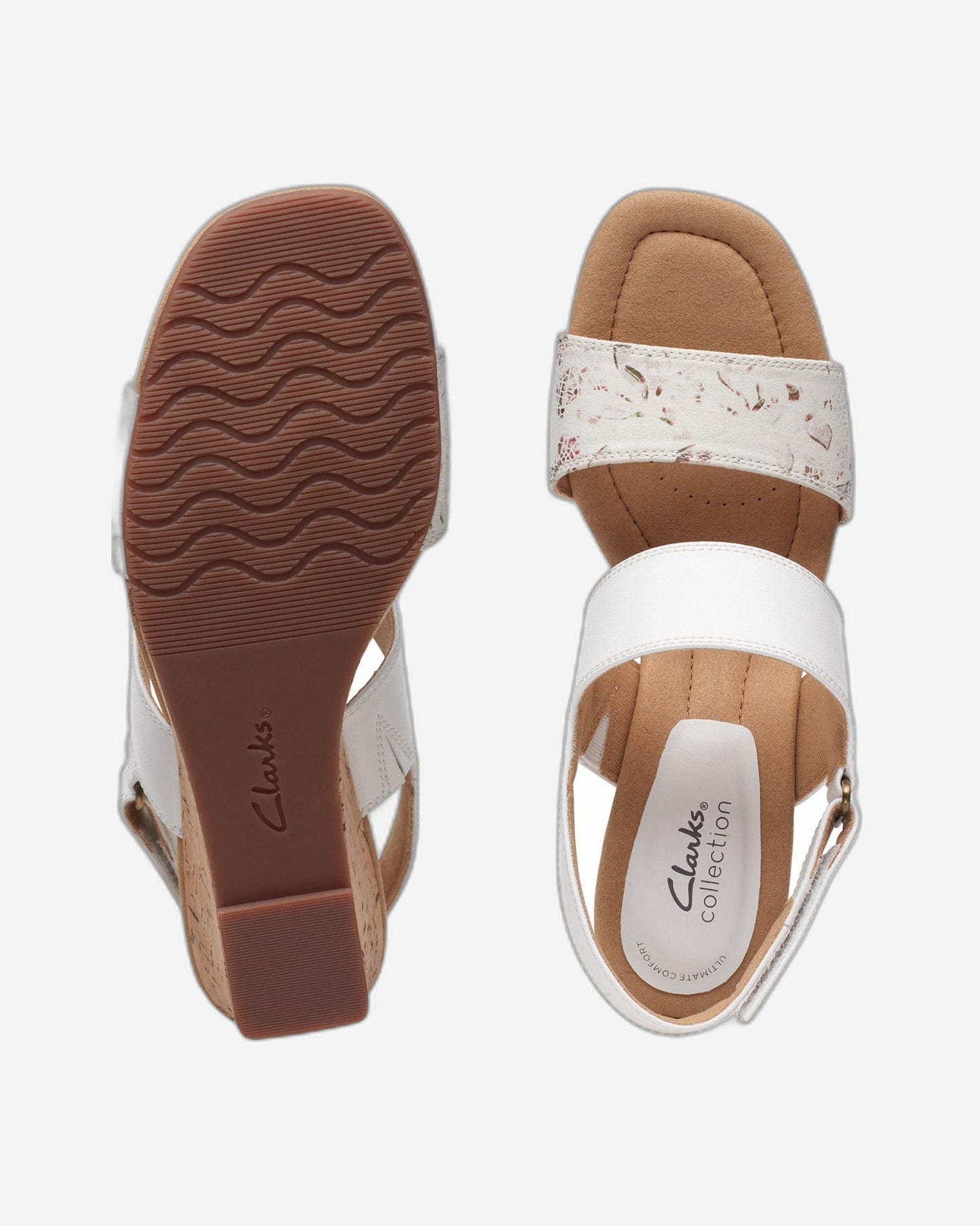 Clarks Kyarra Faye Sandals (Wide Fit)