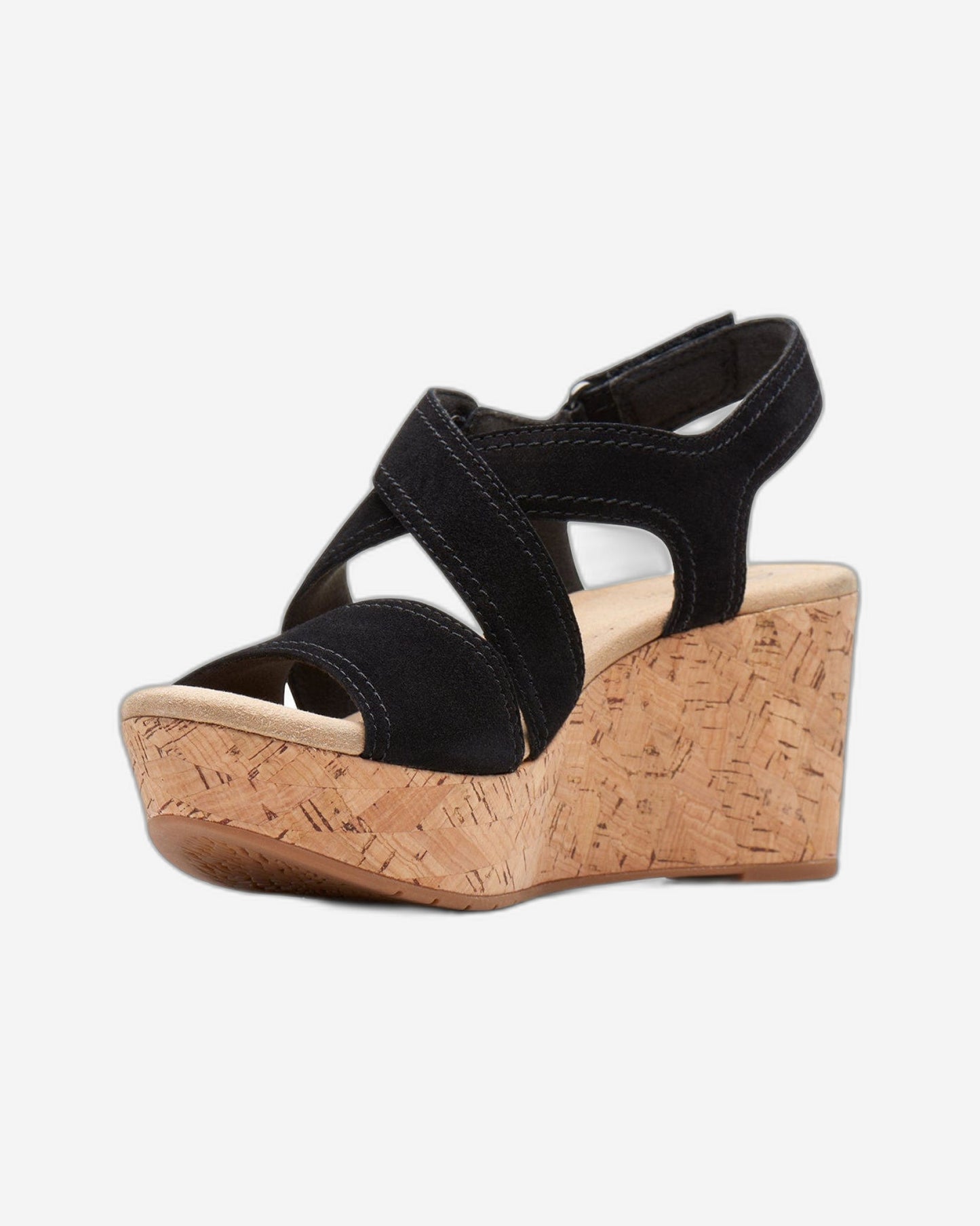 Clarks Rose Way Sandals (Wide Fit)