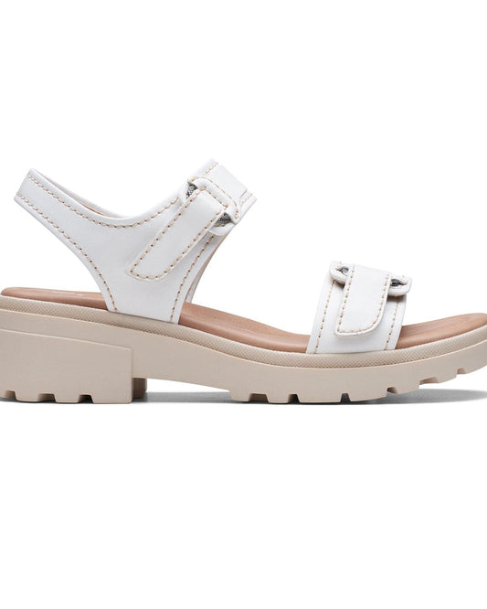 Clarks Coast Daisy Sandals (Wide Fit)