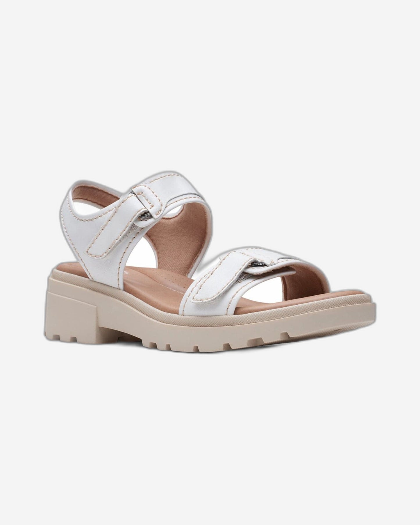 Clarks Coast Daisy Sandals (Wide Fit)